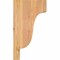 Ekena Millwork Newport Smooth Corbel, Western Red Cedar, 5 1/2"W x 10"D x 18"H COR06X10X18NEW00SWR - alternate 3